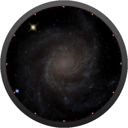 Galaxy Clock Skin screenshot 7