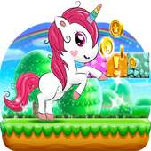 Super Unicorn in Jungle Adventures World logo