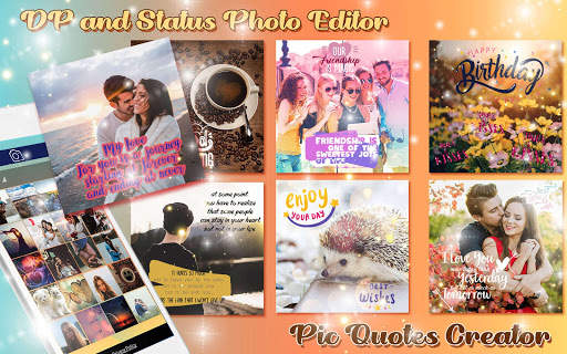 DP and Status Photo Editor ? Pic Quotes Creator screenshot 12