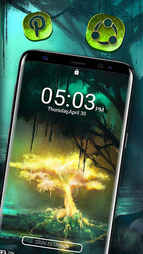 Fantasy Jungle Launcher Theme screenshot 4