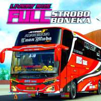 Livery Bus Full Strobo dan Full Boneka