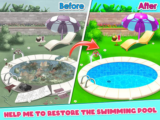 Big Home Makeover - House Cleaning Game for Girls screenshot 10