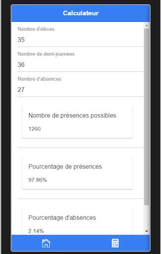 Registre d'appel - Calculateur screenshot 2