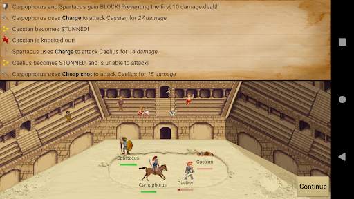 Gladiator manager screenshot 2