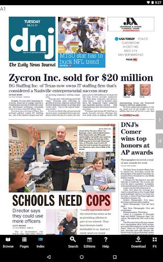 Daily News Journal eNewspaper screenshot 1