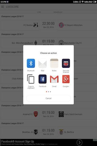 Soccer - Football Live Scores screenshot 4