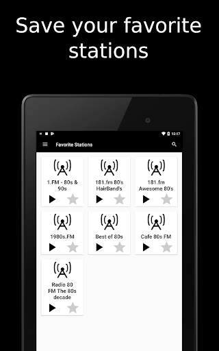 Internet Radio 80`s screenshot 10