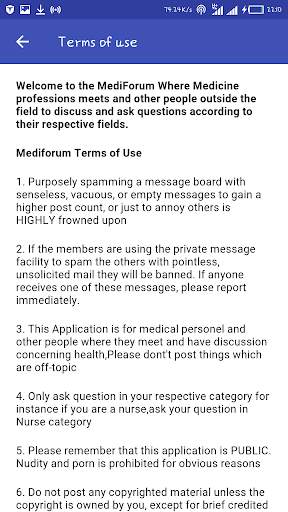 Mediforum screenshot 4