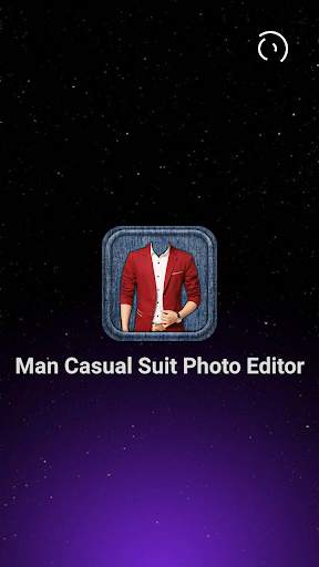 Man Casual Suit Photo Editor screenshot 1