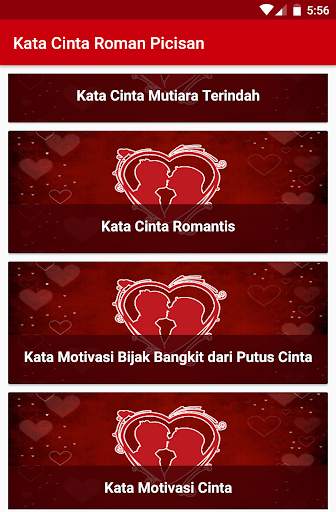 Kata-Kata Cinta Roman Picisan screenshot 1