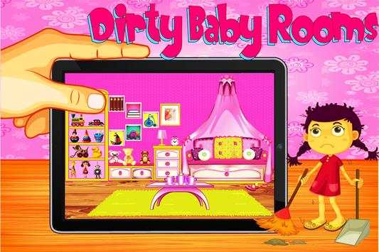 Baby Rooms Cleaning Game screenshot 2