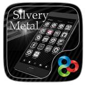 Silvery MetalGo Launcher Theme v1.0