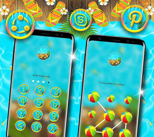 Cool Summer Launcher Theme screenshot 5