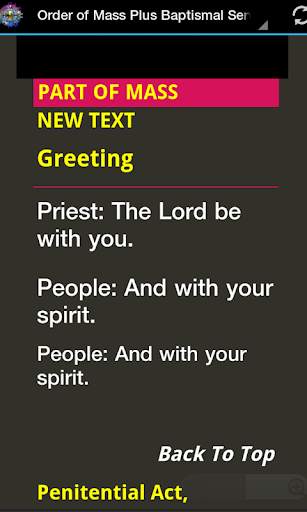 Catholic Mass Guide - Lite screenshot 3