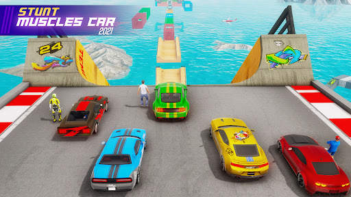 GT Car Stunt Race Master 3D 4 تصوير الشاشة