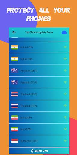 Bionic VPN - Free Unlimited VPN USA, Europe, Asia screenshot 3