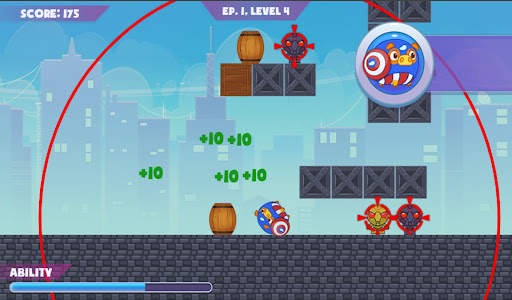 Vengadores Bird  Angry screenshot 2