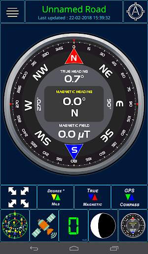 GPS status screenshot 3