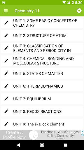 Class 11 Chemistry Notes screenshot 2