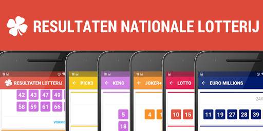 Resultaten Nationale Lotterij screenshot 1