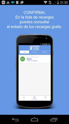 Recargas GRATIS a Cuba 5 تصوير الشاشة