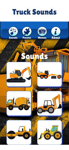 Kids Construction Truck Games screenshot 2