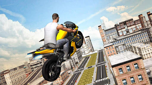 Fliegen Moto Racer 3D screenshot 8