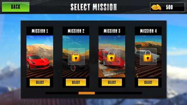Impossible Car Racing screenshot 2