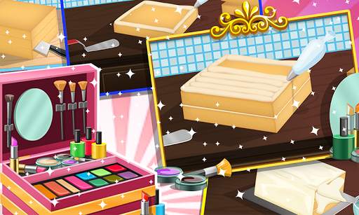Makeup Kit baking Factory 🎂 - Makeup cake maker screenshot 3