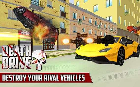 Game 3D Kematian Mobil Drive screenshot 1