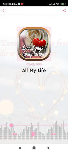 Love Songs Compilation screenshot 4