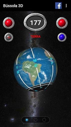 Bússola Bola 3D e papel de parede animado screenshot 3