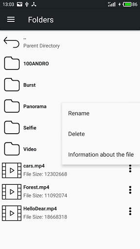 Video Player 6 تصوير الشاشة
