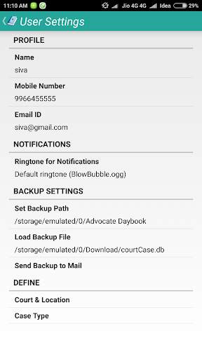 Advocate Daybook screenshot 7