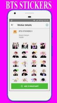 BTS Stickers screenshot 5