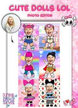 Cute Dolls lol Photo Editor -  dolls costume screenshot 1