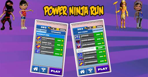 Power Ninja Running: Superboy and Friends screenshot 3