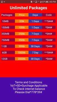 All Airtel BD Internet Packages screenshot 3