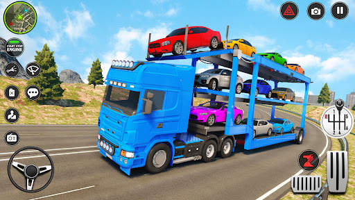 Offroad Car Transporter Truck screenshot 4