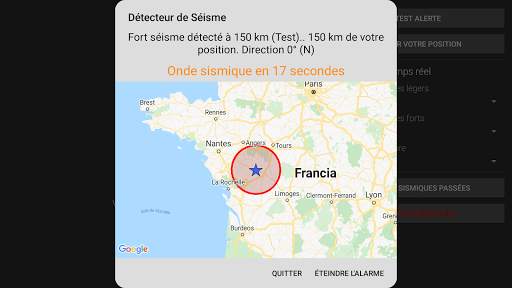 Détecteur de Séisme screenshot 6