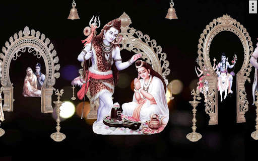 4D Shiv Parvati Live Wallpaper screenshot 12
