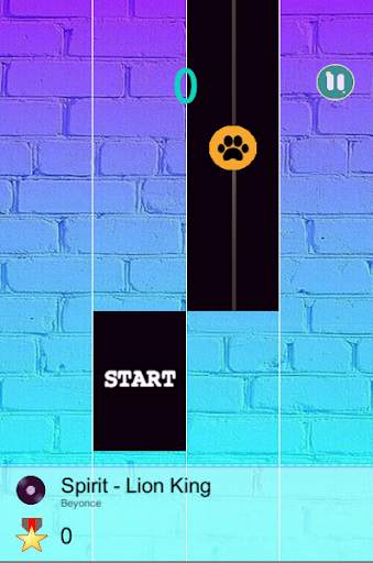 Lion - King 🎹 Piano Tiles screenshot 4
