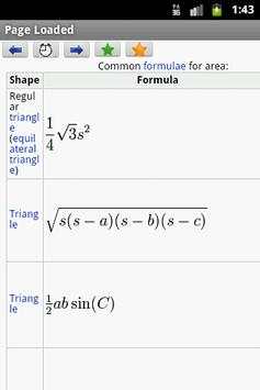 Geometry Calculator 3 تصوير الشاشة