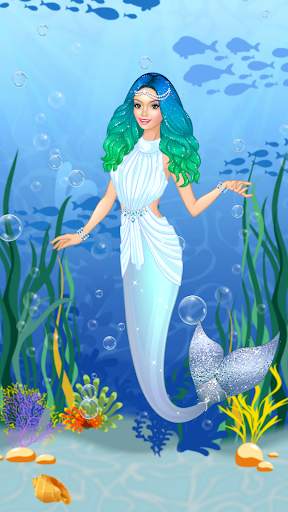 Mermaid Salon Dress Up - Stylist Games screenshot 4