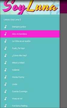 Letras de Soy Luna 2 screenshot 5
