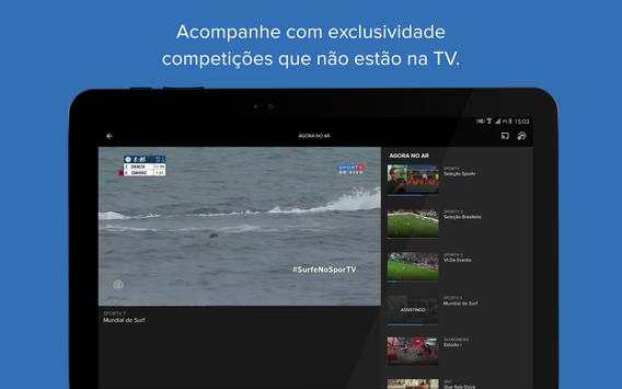 SporTV Play 8 تصوير الشاشة