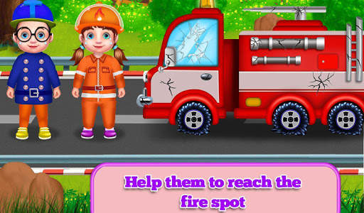 Rescue People From Fire House Fun Fire Fighter screenshot 4