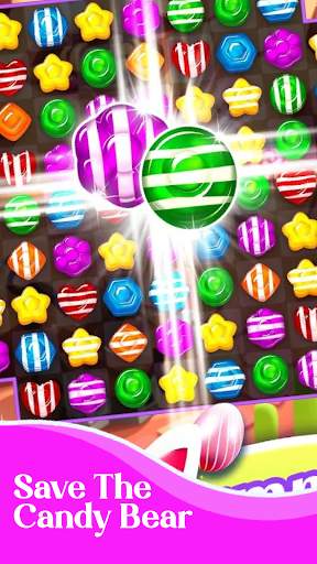 Candy Blast Free Match 3 Puzzle : Sweet Jelly screenshot 1