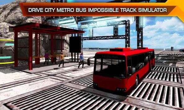 Drive City Metro Bus Impossible Track Simulator screenshot 4