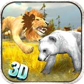 Lion Simulator 3D -Safari Game logo